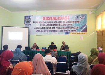Sosialiasi Format Penilaian Proposal Penelitian dan Pengabdian Masyarakat DIKTI