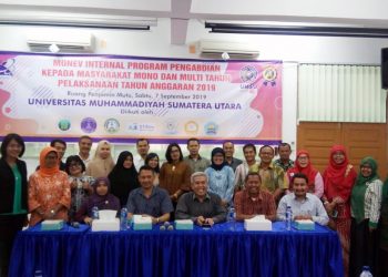 LP2M UMSU Gelar Monev Program Pengabdian Masyarakat Pendanaan 2019