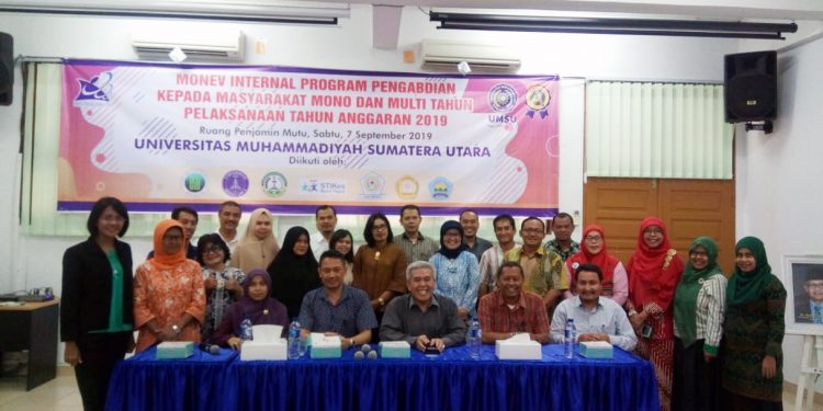 LP2M UMSU Gelar Monev Program Pengabdian Masyarakat Pendanaan 2019