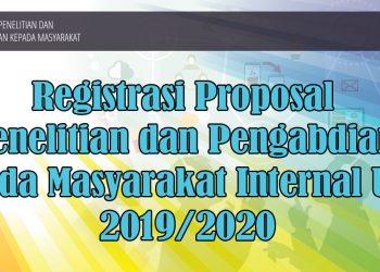 Registrasi Proposal Penelitian dan Pengabdian Kepada Masyarakat Internal UMSU 2019/2020