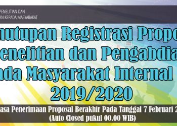 Pengumuman Penerimaan Proposal Penelitian dan Pengabdian kepada Masyarakat Internal UMSU 2019 – 2020
