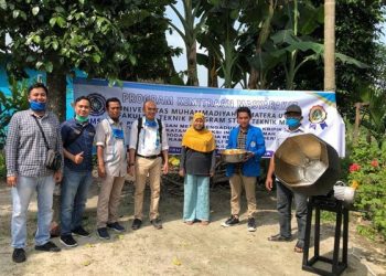 Dosen FT UMSU Ciptakan Mesin Pengaduk Bumbu