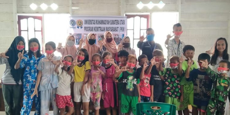 Dosen FKIP UMSU Lakukan Pengabdian di Kampung Nelayan