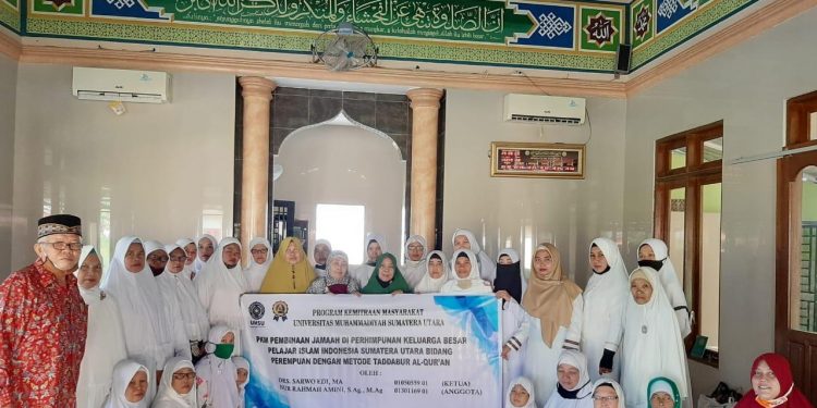 Dosen FAI UMSU Lakukan Pelatihan dan Pembinaan Jamaah Pahami Al Quran