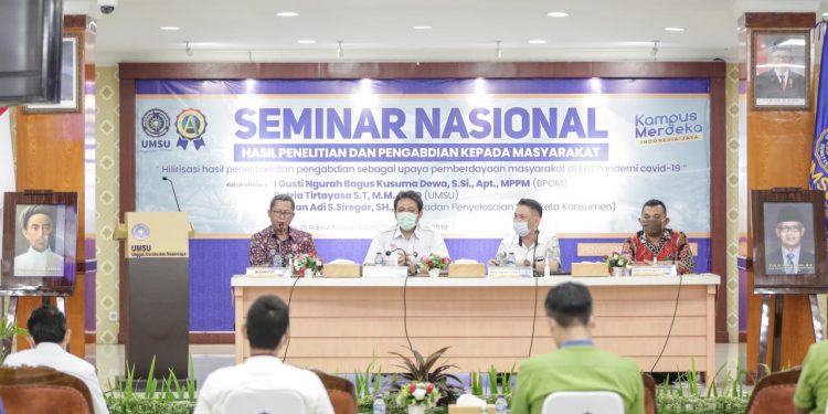 Seminar Nasional “Hilirisasi Hasil Penelitian dan Pengabdian sebagai Upaya Pemberdayaan Masyarakat di Era Pandemi Covid-19”